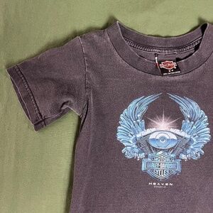 Vintage Harley Davidson Baby Tee
